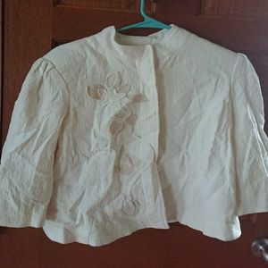 Christopher banks coat flower 🌸 pattern